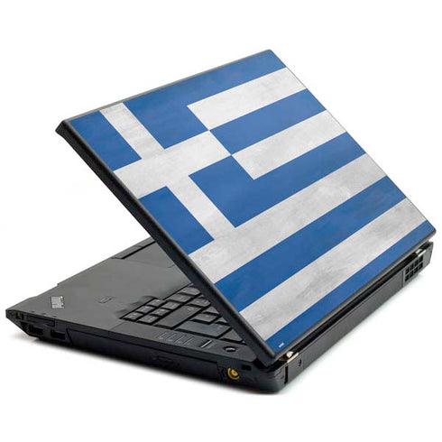 Greece Flag Distressed Lenovo T420 Skin